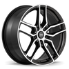 Konig Intention 18x8 5x112 ET45 Gloss Black / Machine Face