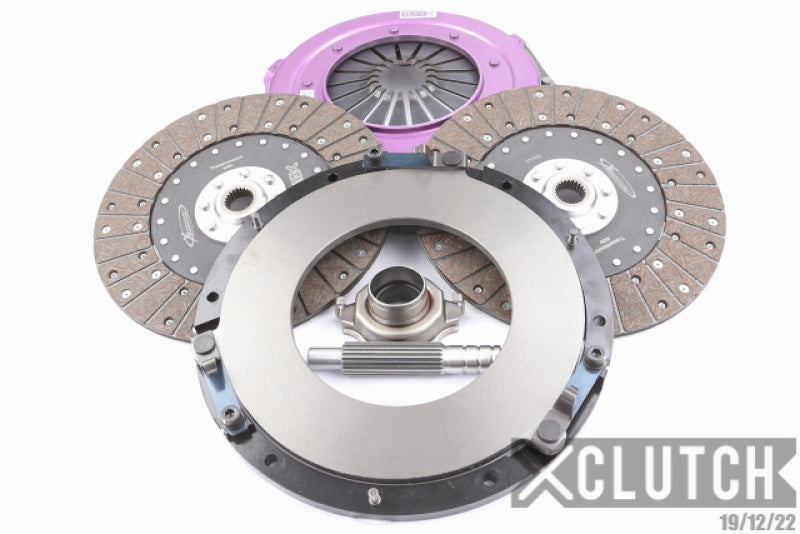 XClutch Ford 10.5in Twin Solid Organic Multi-Disc Service Pack