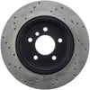 StopTech 01-06 BMW 330 Drilled Left Rear Rotor