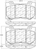 StopTech Performance 09-13 Infiniti FX35/FX37/FX45/FX50/08-13 G37 / 09-12 370Z Front Brake Pads