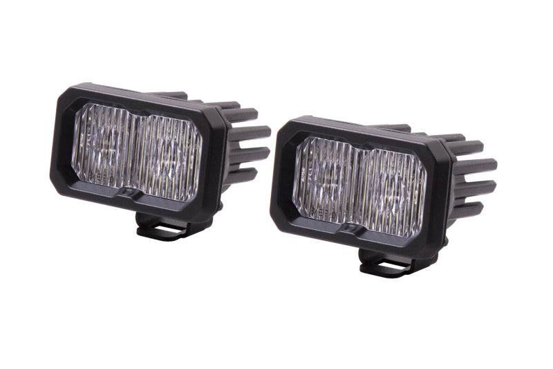 Diode Dynamics Stage Series 2 In LED Pod Sport - White Fog Standard WBL (Pair)