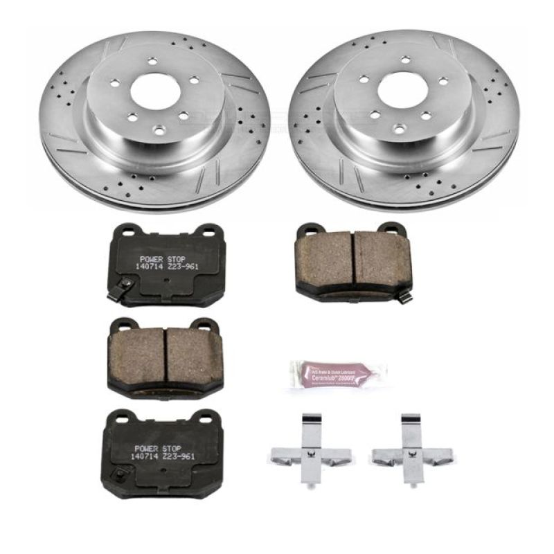 Power Stop 03-04 Infiniti G35 Rear Z23 Evolution Sport Brake Kit