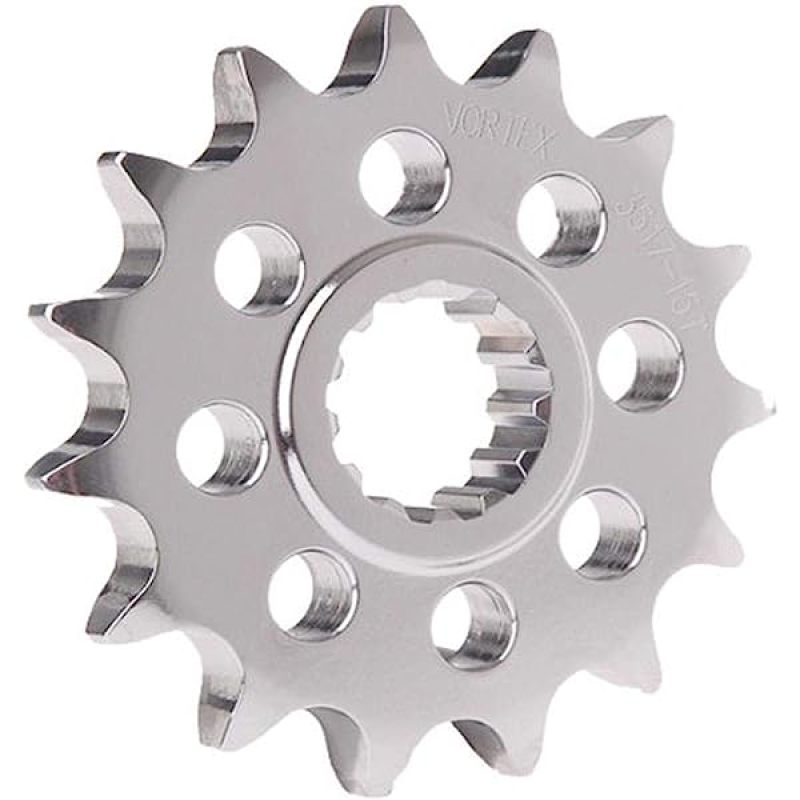 Vortex Racing Steel Front Sprocket 520 16 Tooth- Silver