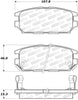 StopTech 91-93 Mitsubishi 3000GT Street Performance Rear Brake Pads