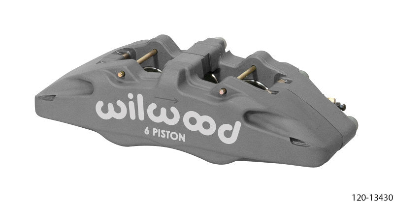 Wilwood DynaPro DP6 Lug Mount Anodized Alum. Caliper 1.62in/1.38in/1.38in Piston .38in Rotor - Right