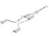 Borla 15-16 Dodge Charger 3.6L V6 S-Type Cat Back Exhaust (Uses Factory Valence)