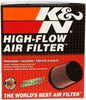 K&N Universal Rubber Filter-Round Tapered 2.5in Flange ID x 6in Base OD x 5in Top OD x 5in Height