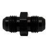 DeatschWerks 6AN Male Flare to 6AN Male Flare Coupler - Anodized Matte Black