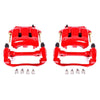 Power Stop 05-14 Ford Mustang Front Red Calipers w/Brackets - Pair