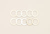 DeatschWerks -4 AN Aluminum Crush Washer (Pack of 10)