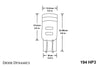 Diode Dynamics 194 LED Bulb HP3 LED - Cool - White Short (Single)