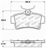 StopTech Performance Brake Pads