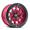 Dirty Life 9313 Enigma Race 17x9 / 6x139.7 BP / -38mm Offset / 106mm Hub Crimson Candy Red Wheel