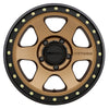 Method MR310 Con6 17x8.5 0mm Offset 5x5 71.5mm CB Method Bronze/Black Street Loc Wheel