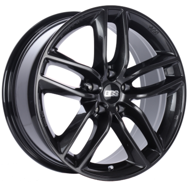 BBS SX 20x9 5x112 ET33 Crystal Black Wheel 66.5 CB