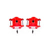 Power Stop 78-85 Avanti II Front Red Calipers w/o Brackets - Pair