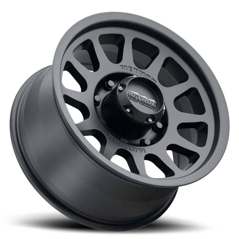 Method MR703 17x8.5 0mm Offset 8x170 130.81mm CB Matte Black Wheel