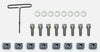 Wilwood Rotor Bolt Kit - Dynamic Rear 8 Bolt with T-Nut Tool