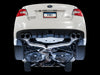 AWE Tuning Subaru WRX/STI VA/GV Sedan Track Edition Exhaust - Chrome Silver Tips (102mm)