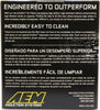 AEM 3.25 inch DRY Flow Short Neck 5 inch Element Filter Replacement