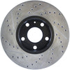 StopTech 96-7/04 Audi A4 / 95-01 A6 / 7/98-05 VW Passat Left Front Slotted and Drilled Rotor