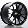 BBS CH-R 19x11 5x130 ET56 CB71.6 Satin Black Polished Rim Protector Wheel w/ Motorsport Etching