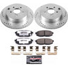 Power Stop 14-18 Subaru Forester Rear Z26 Street Warrior Brake Kit