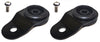 Torque Solution Radiator Mount Combo with Inserts (Black) : Mitsubishi Evolution 7/8/9