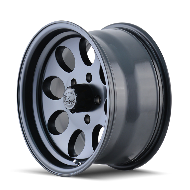 ION Type 171 17x9 / 8x165.1 BP / 0mm Offset / 130.8mm Hub Matte Black Wheel