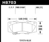 Hawk 05-13 Toyota Hilux LTS Street Brake Pads