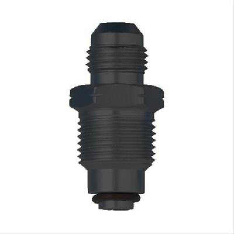 Fragola -6AN x 16mm x 1.5 Male Adapter-F.I. - Black