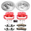 Power Stop 1999 Ford Mustang Front Z26 Street Warrior Brake Kit w/Calipers