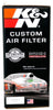 K&N Custom Round Filter 5-1/8in FLG / 11in Dia / 4-3/4in H w/VENT