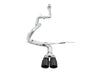 AWE Tuning Ford Focus ST Track Edition Cat-back Exhaust - Diamond BlackTips