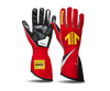 Momo Corsa R Gloves Size 9 (FIA 8856-2000)-Red