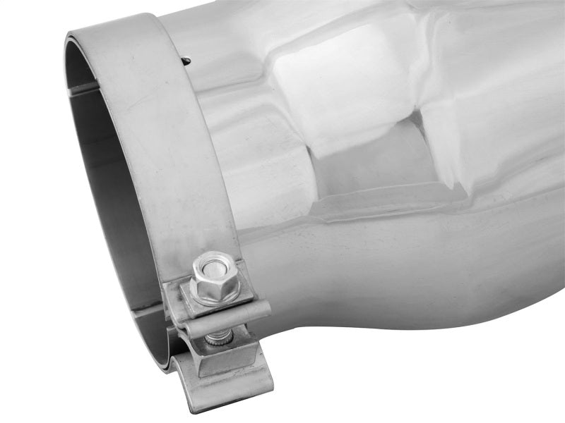 aFe MACH Force-Xp 5in Inlet x 7in Outlet x 15in length 304 Stainless Steel Exhaust Tip