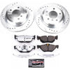 Power Stop 07-10 BMW 328i Rear Z26 Street Warrior Brake Kit