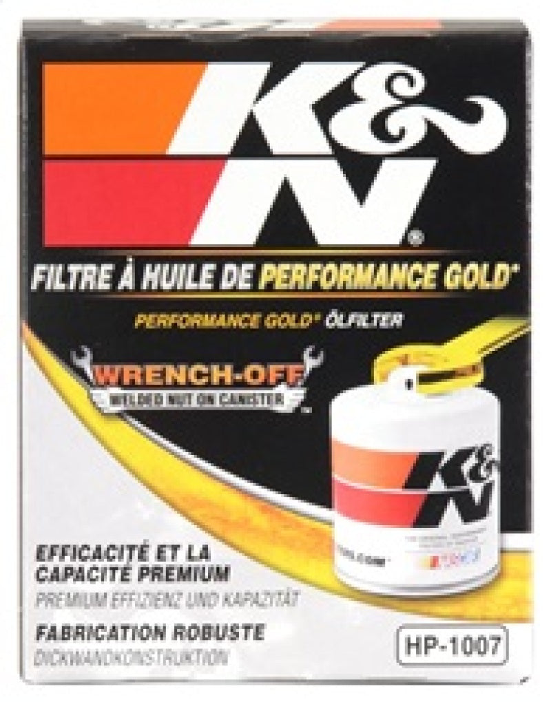 K&N Buick / Chevrolet / Oldsmobile Performance Gold Oil Filter