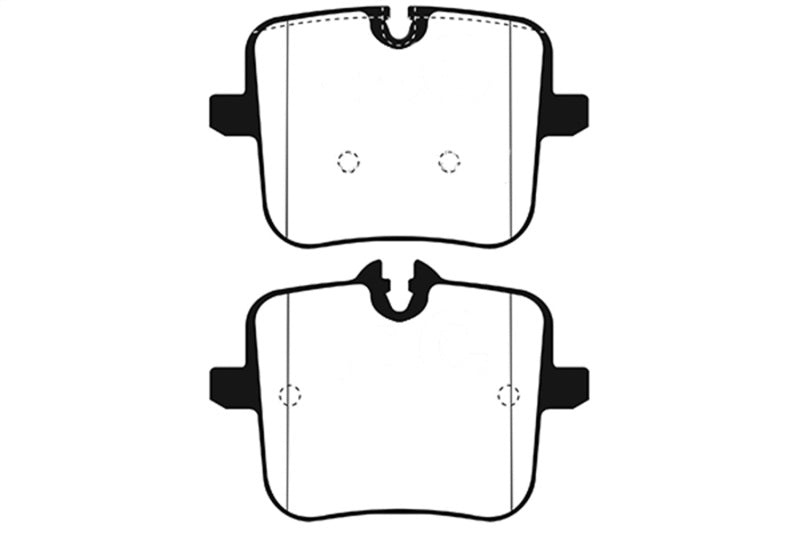 EBC 2018+ BMW M5 4.4TT (F90) Yellowstuff Rear Brake Pads