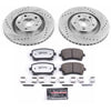 Power Stop 04-09 Audi S4 Rear Z26 Street Warrior Brake Kit