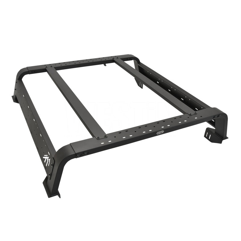 Westin 05-21 Toyota Tacoma 6ft Bed Overland Cargo Rack - Textured Black