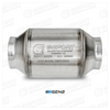 GESI G-Sport 400 CPSI GEN 2 EPA Compliant 2.5in Inlet/Outlet Catalytic Converter-4in x 4in-350-500HP