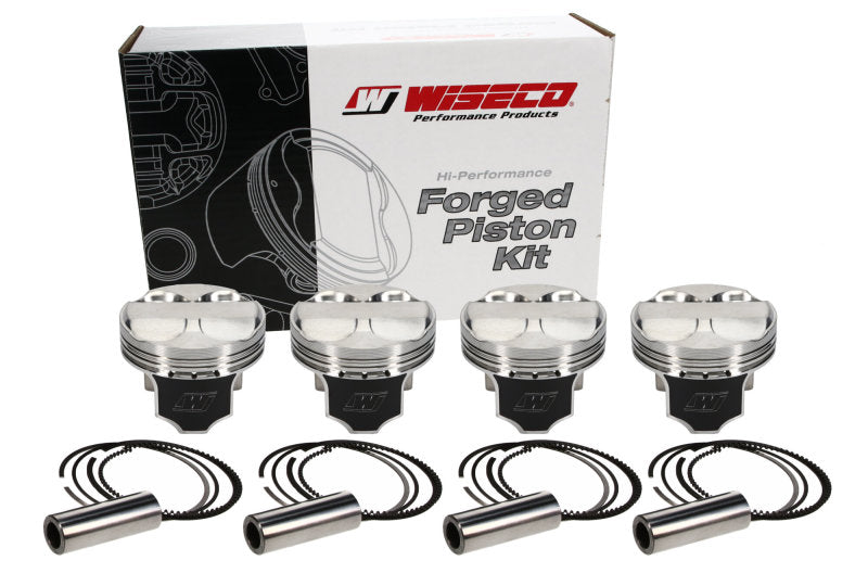 Wiseco Honda / Acura K24/K20 Head 87.25/3.435 Bore +5cc 12.5:1 CR Piston Shelf Stock Kit