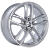 BBS SX 18x8 5x108 ET45 Sport Silver Wheel -70mm PFS/Clip Required