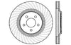 StopTech 94-04 Ford Mustang SVT Cobra Slotted & Drilled Sport Front Right Brake Rotor