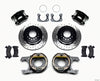 Wilwood D154 P/S Park Brake Kit Drilled New Big Ford 2.50in Off Front Mount