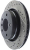 StopTech Power Slot 00 BMW 323 / 01-07 325 / 99-00 328 Series Rear Right Drilled & Slotted Rotor