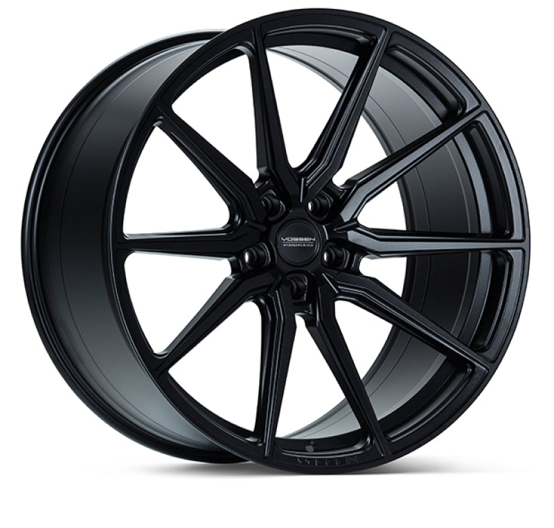 Vossen HF-3 24x10 / 5x130 / ET15 / Deep Face / 84.1 - Satin Black Wheel