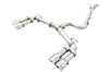 AWE Tuning Audi 8V S3 Track Edition Exhaust w/Chrome Silver Tips 102mm