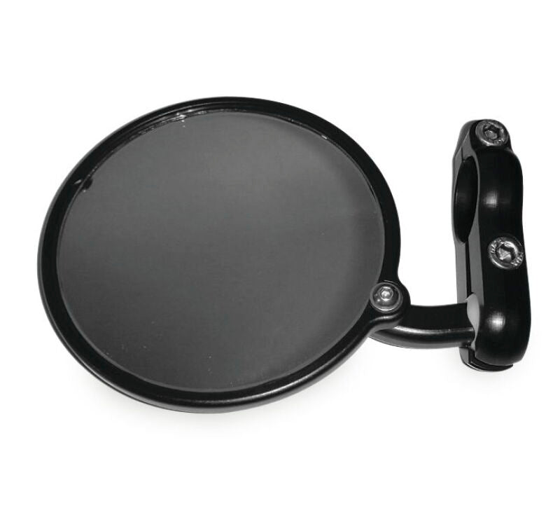 CRG Hindsight 3 in. Round Bar-End Mirror Left - Black